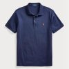 Námořnické pánské polokošile z měkké bavlny Ralph Lauren Custom Slim Fit Námořnické pánské polokošile z měkké bavlny Ralph Lauren Custom Slim Fit
