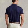 Námořnické pánské polokošile z měkké bavlny Ralph Lauren Custom Slim Fit Námořnické pánské polokošile z měkké bavlny Ralph Lauren Custom Slim Fit