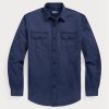 Námořnická pánská pracovní košile Ralph Lauren Classic Fit Chino Námořnická pánská pracovní košile Ralph Lauren Classic Fit Chino