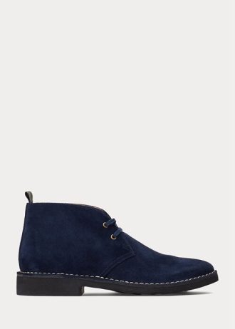 Námořnické pánské semišové Chukka boty Ralph Lauren Talan