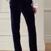 Námořnické pánské společenské kalhoty Ralph Lauren Gregory Velvet