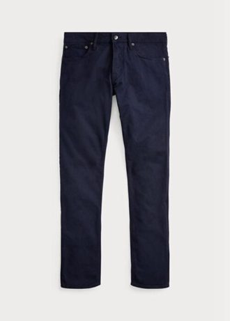 Námořnické pánské strečové džíny Ralph Lauren Slim Fit