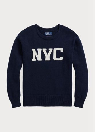 Námořnické pánské svetry Ralph Lauren Nyc Crewneck