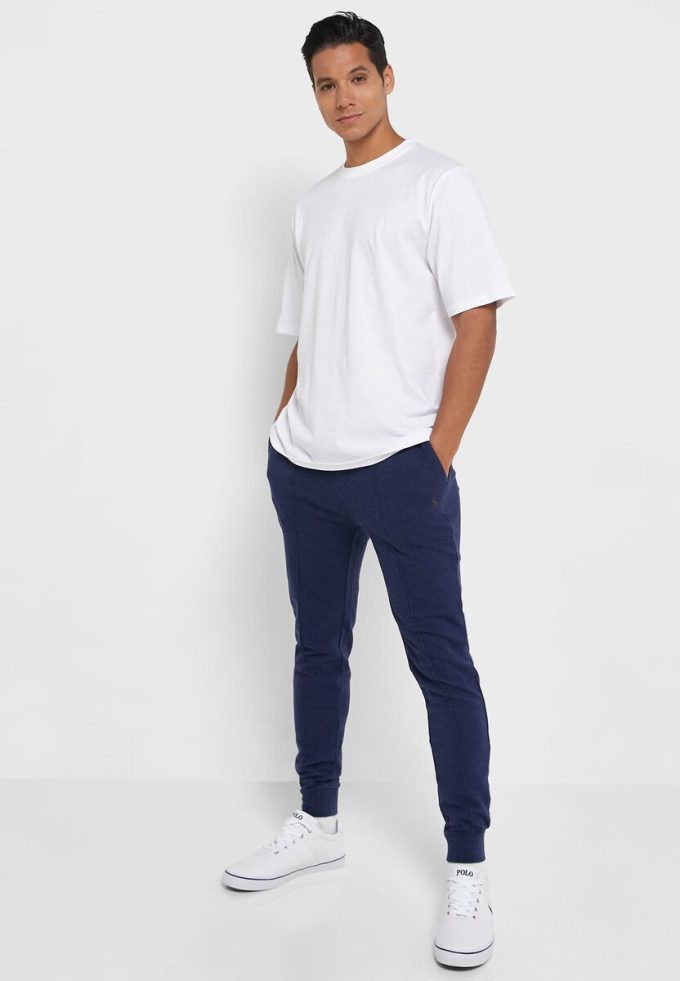 Námořnické pánské tepláky Ralph Lauren Essential