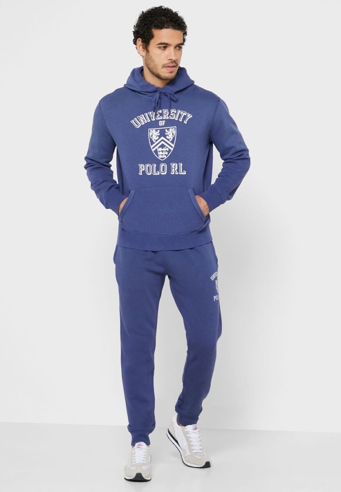 Námořnické pánské tepláky Ralph Lauren Essential Downstring Námořnické pánské tepláky Ralph Lauren Essential Downstring