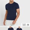 Námořnická pánská trička Ralph Lauren 2 Pack Essential Crew Neck