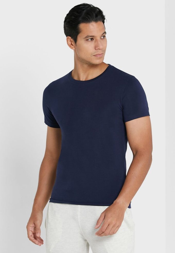 Námořnická pánská trička Ralph Lauren 2 Pack Essential Crew Neck