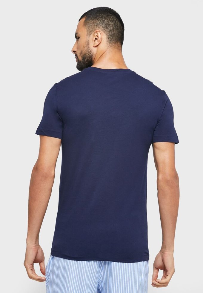Námořnická pánská trička Ralph Lauren 3 Pack Assorted Crew Neck