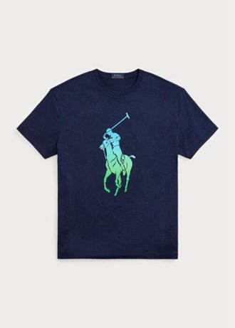 Námořnická pánská trička Ralph Lauren Classic Fit Big Pony Jersey