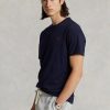 Námořnická pánská trička Ralph Lauren Classic Fit Jersey s výstřihem