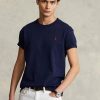 Námořnická pánská trička Ralph Lauren Classic Fit v těžké váze