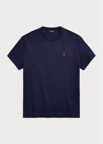 Námořnická pánská trička Ralph Lauren Classic Fit v těžké váze