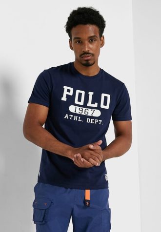 Námořnická pánská trička Ralph Lauren Logo Crew Neck