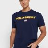 Námořnická pánská trička Ralph Lauren Logo Crew Neck