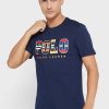 Námořnická pánská trička Ralph Lauren Logo Crew Neck