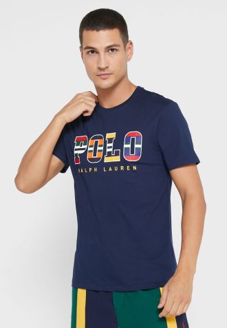 Námořnická pánská trička Ralph Lauren Logo Crew Neck