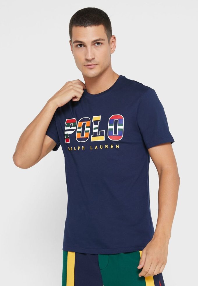 Námořnická pánská trička Ralph Lauren Logo Crew Neck