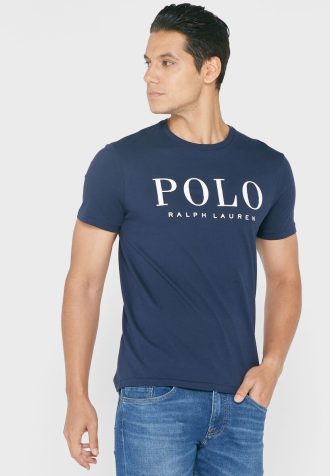 Námořnická pánská trička Ralph Lauren Logo Crew Neck