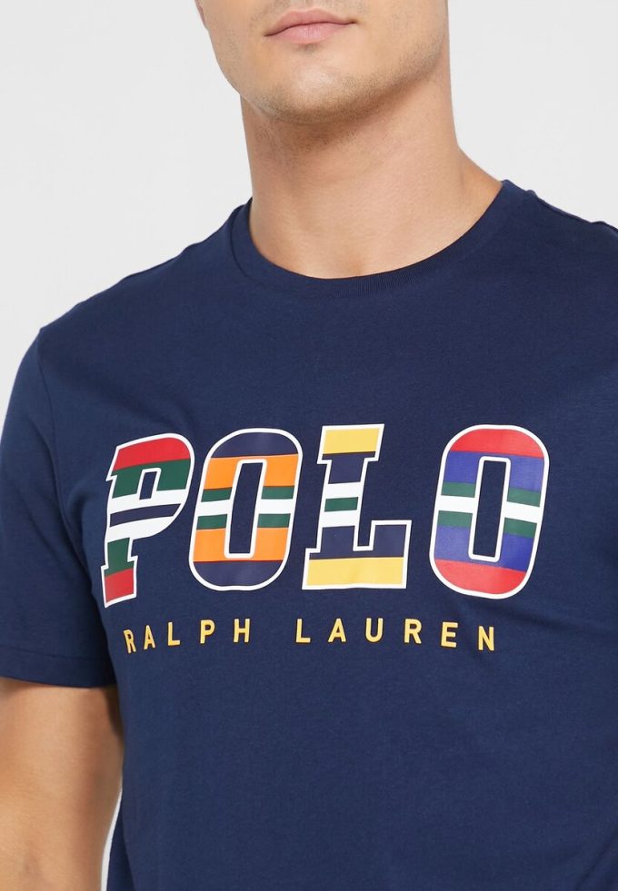 Námořnická pánská trička Ralph Lauren Logo Crew Neck
