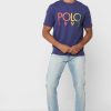 Námořnická pánská trička Ralph Lauren Logo Crew Neck