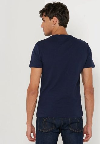Námořnická pánská trička Ralph Lauren s potiskem s výstřihem