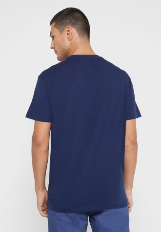 Námořnická pánská trička Ralph Lauren s potiskem s výstřihem
