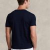 Námořnická pánská trička Slim Fit Crewneck Ralph Lauren Custom