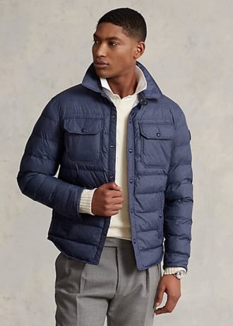 Námořnické pánské vodoodpudivé bundy Ralph Lauren