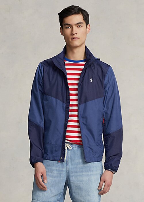 Námořnické pánské vodoodpudivé bundy Ralph Lauren Ripstop Námořnické pánské vodoodpudivé bundy Ralph Lauren Ripstop