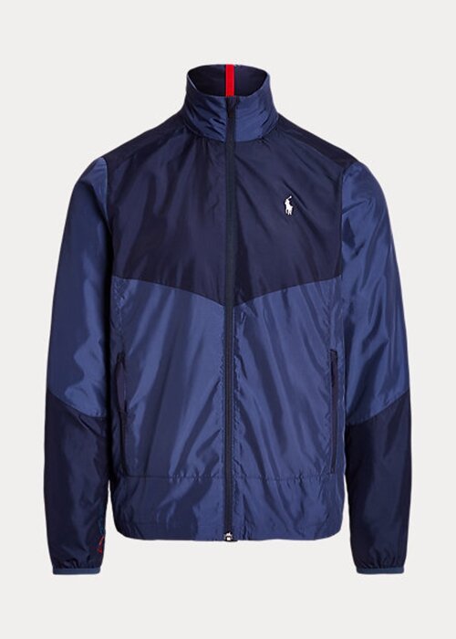 Námořnické pánské vodoodpudivé bundy Ralph Lauren Ripstop Námořnické pánské vodoodpudivé bundy Ralph Lauren Ripstop