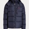 Námořnické pánské vodoodpudivé péřové bundy Ralph Lauren