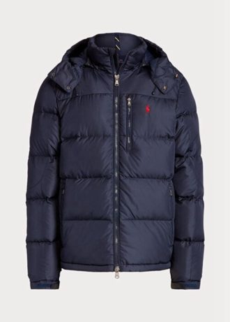 Námořnické pánské vodoodpudivé péřové bundy Ralph Lauren