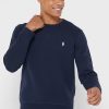 Námořnická pánská základní mikina Ralph Lauren Námořnická pánská základní mikina Ralph Lauren