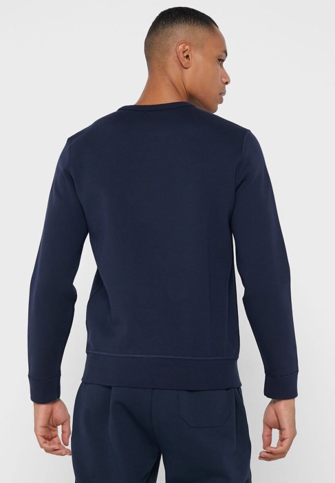 Námořnická pánská základní mikina Ralph Lauren Námořnická pánská základní mikina Ralph Lauren