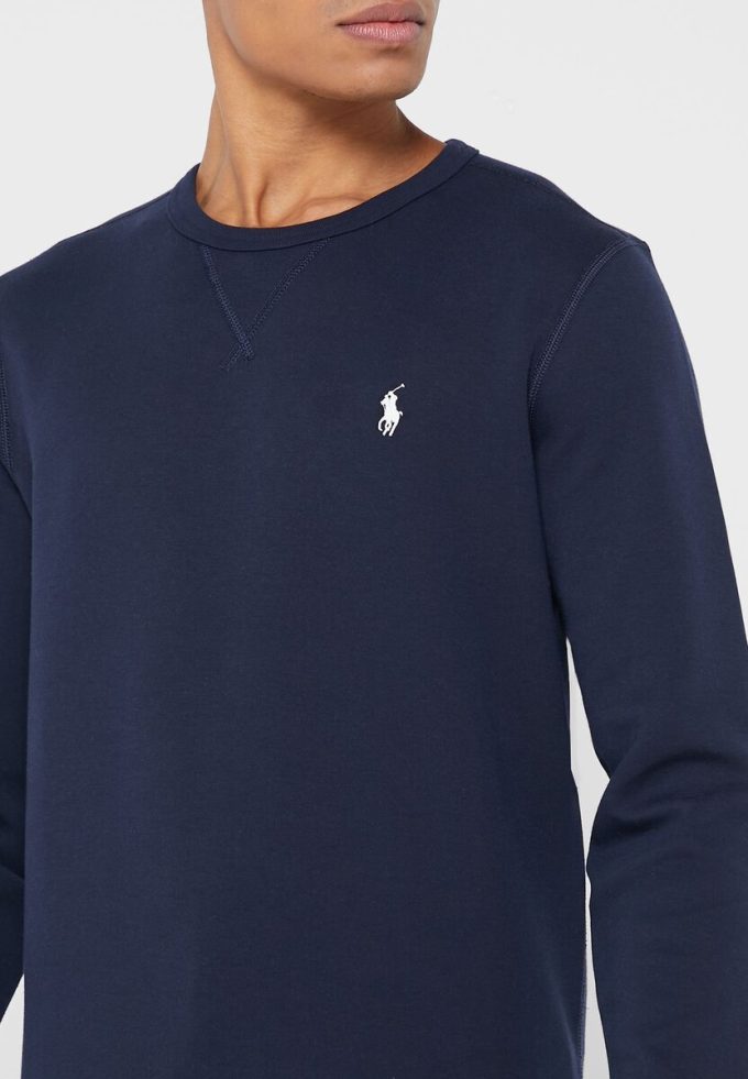 Námořnická pánská základní mikina Ralph Lauren Námořnická pánská základní mikina Ralph Lauren