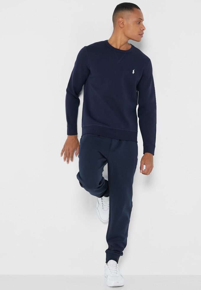 Námořnická pánská základní mikina Ralph Lauren Námořnická pánská základní mikina Ralph Lauren