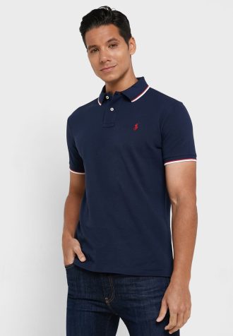Námořnické pánské základní polokošile Ralph Lauren Námořnické pánské základní polokošile Ralph Lauren