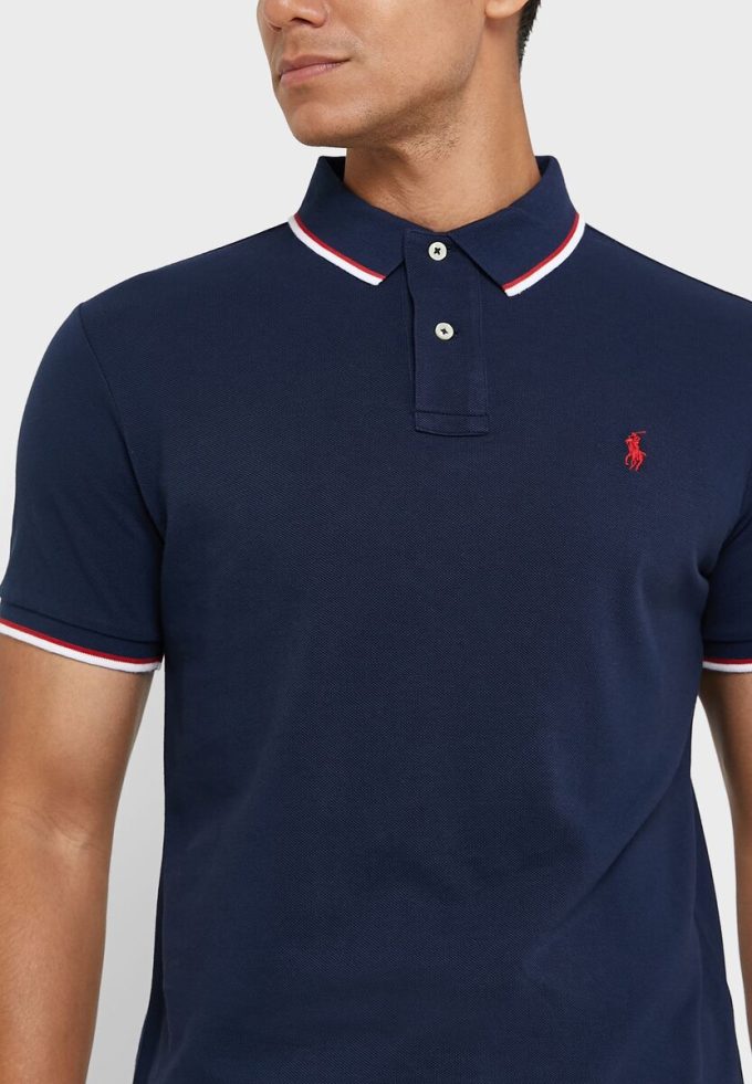 Námořnické pánské základní polokošile Ralph Lauren Námořnické pánské základní polokošile Ralph Lauren