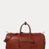 Čokoládové pánské kožené tašky Ralph Lauren Heritage Čokoládové pánské kožené tašky Ralph Lauren Heritage