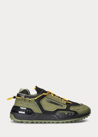 Olive / Black Pánské tenisky Ralph Lauren PS200