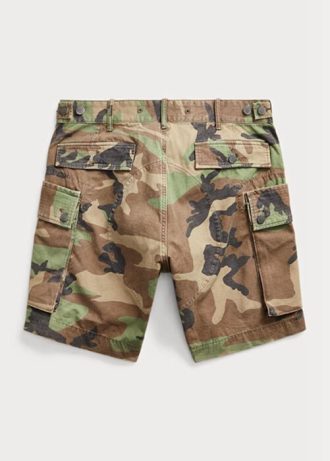 Olive Pánské šortky Ralph Lauren Camo Ripstop Cargo Olive Pánské šortky Ralph Lauren Camo Ripstop Cargo