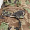 Olive Pánské šortky Ralph Lauren Camo Ripstop Cargo