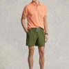 Olive pánské šortky Ralph Lauren Traveler Swimming Trunk Olive pánské šortky Ralph Lauren Traveler Swimming Trunk