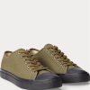 Olive Pánské plátěné tenisky Ralph Lauren Olive Pánské plátěné tenisky Ralph Lauren