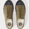 Olive Pánské plátěné tenisky Ralph Lauren Olive Pánské plátěné tenisky Ralph Lauren