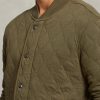 Olive Pánské prošívané luxusní svetry Ralph Lauren Olive Pánské prošívané luxusní svetry Ralph Lauren
