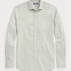 Olive Pánské společenské košile Ralph Lauren Gingham Olive Pánské společenské košile Ralph Lauren Gingham