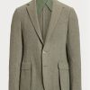 Olive Pánské sportovní sako Ralph Lauren Kent ručně vyráběné kašmírové Olive Pánské sportovní sako Ralph Lauren Kent ručně vyráběné kašmírové