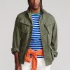 Olive Pánské Stretch Ripstop Utility Suit bundy Ralph Lauren