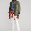 Olive Pánské Stretch Ripstop Utility Suit bundy Ralph Lauren